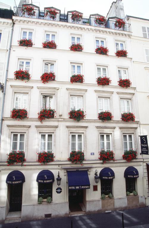 Hotel Des 3 Poussins Paris Eksteriør bilde